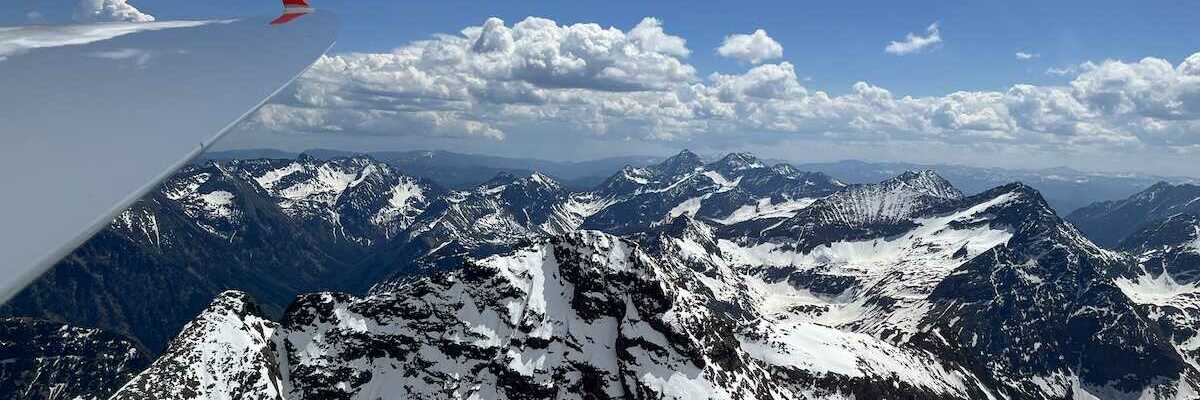 Verortung via Georeferenzierung der Kamera: Aufgenommen in der Nähe von Aich, Österreich in 2900 Meter